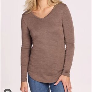 NWT WOOLX Merino Layla Four Season 100% Merino Wool Top
